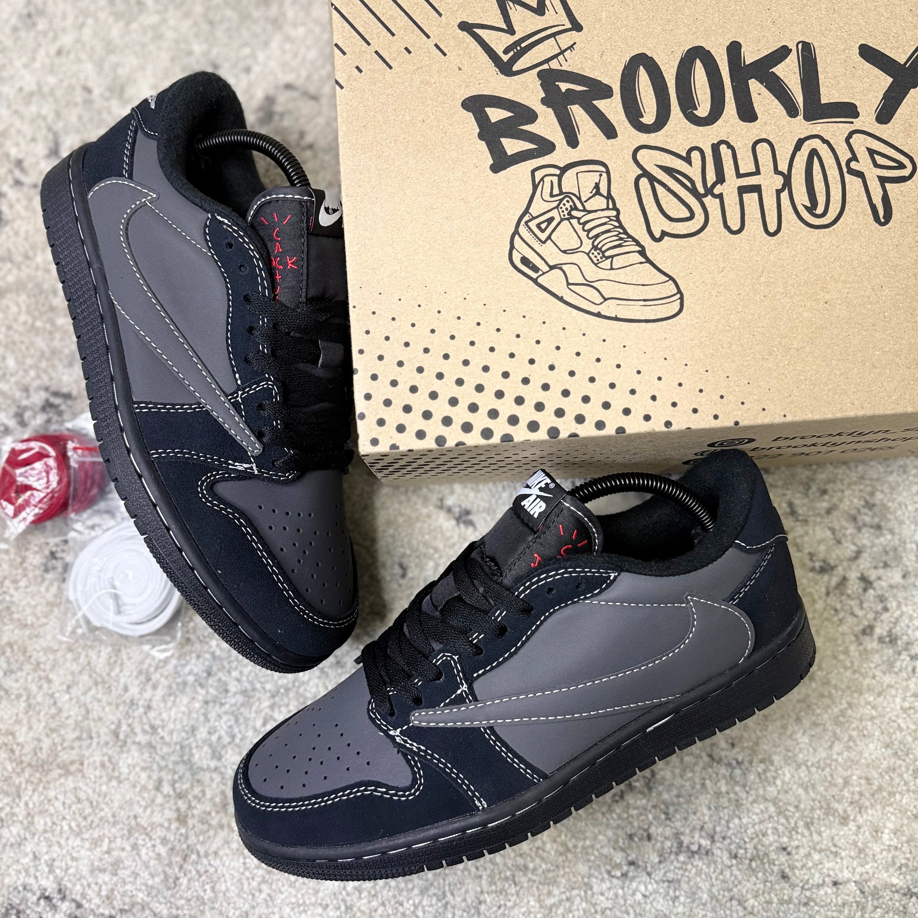 AIR JORDAN 1 LOW - TRAVIS SCOTT BLACK
