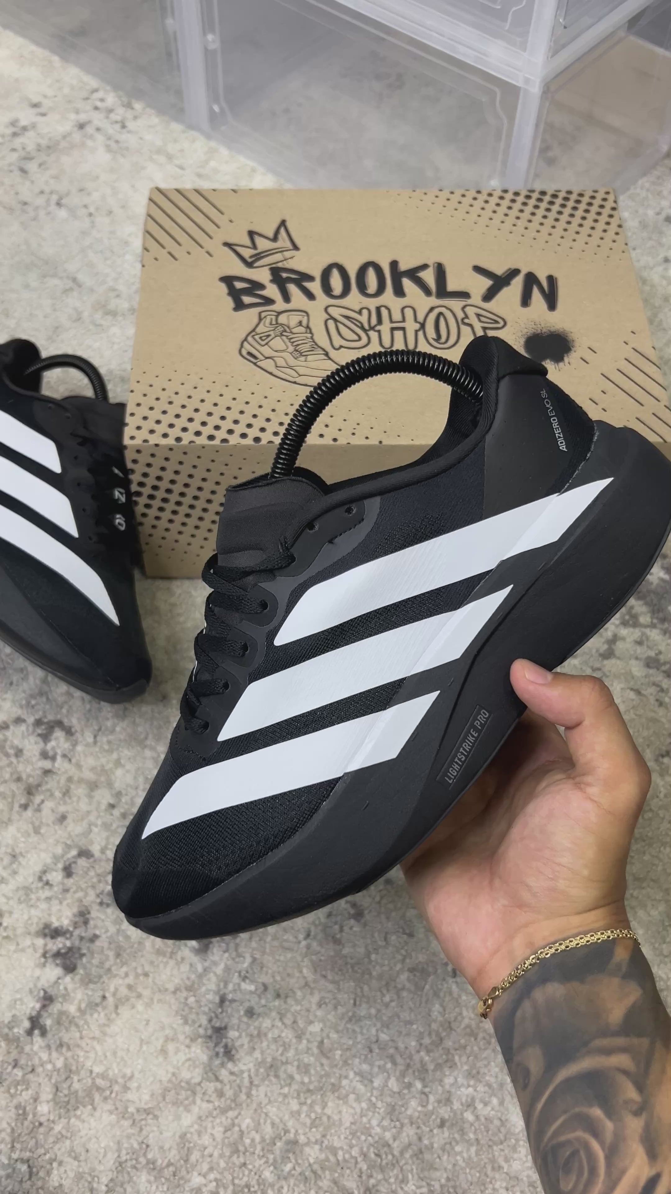ADIDAS ADIZERO - NEGRO